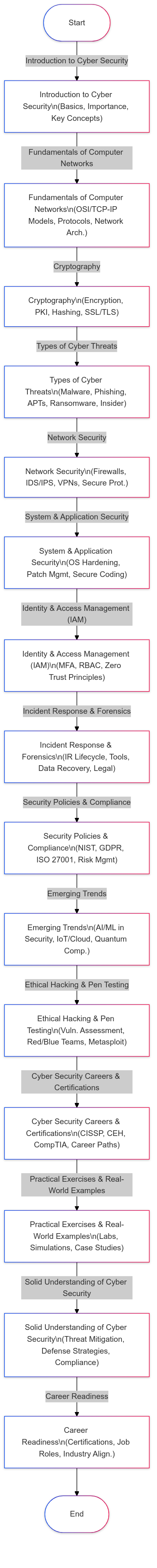 curriculum cyber security