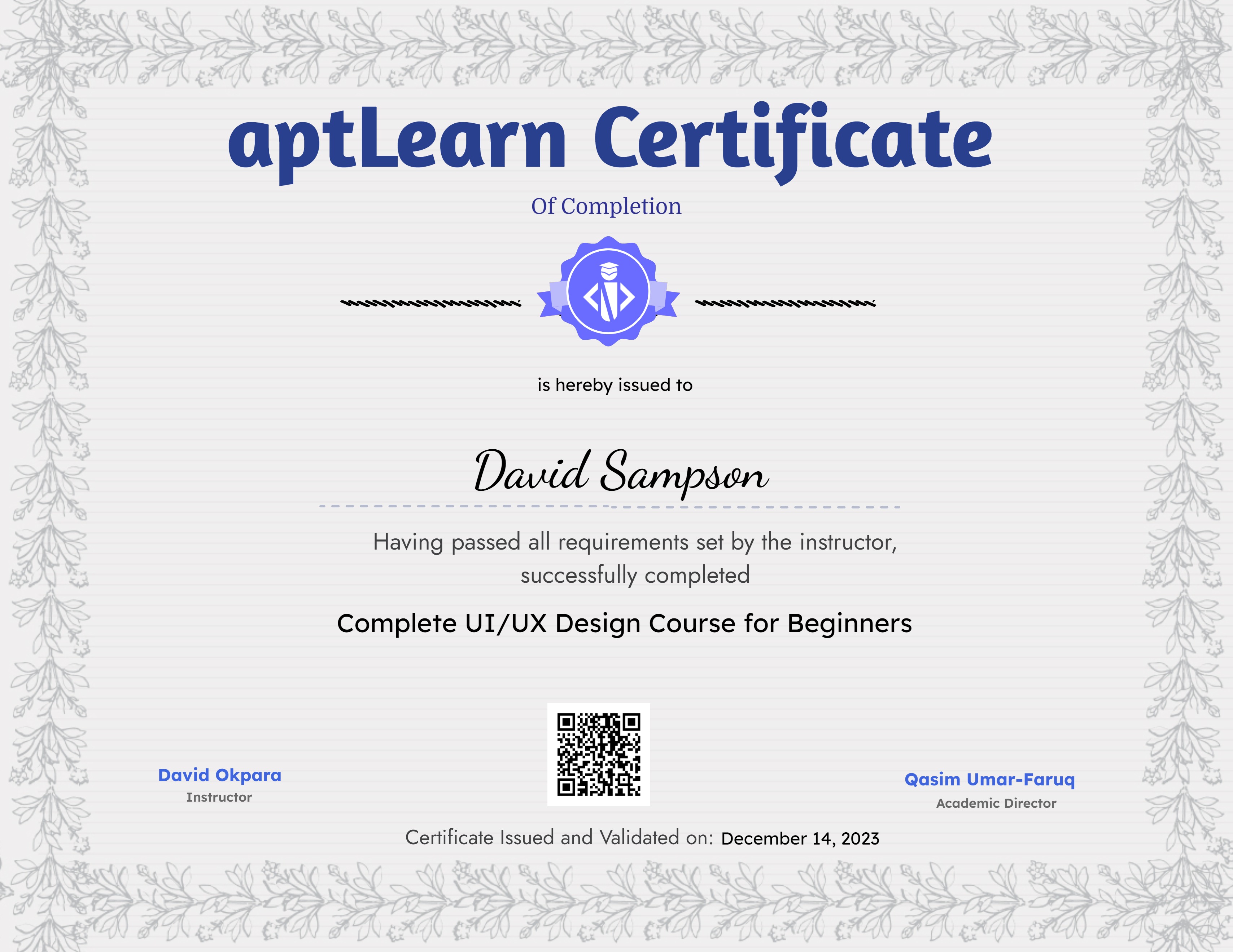 Complete UI/UX Design Course for Beginners