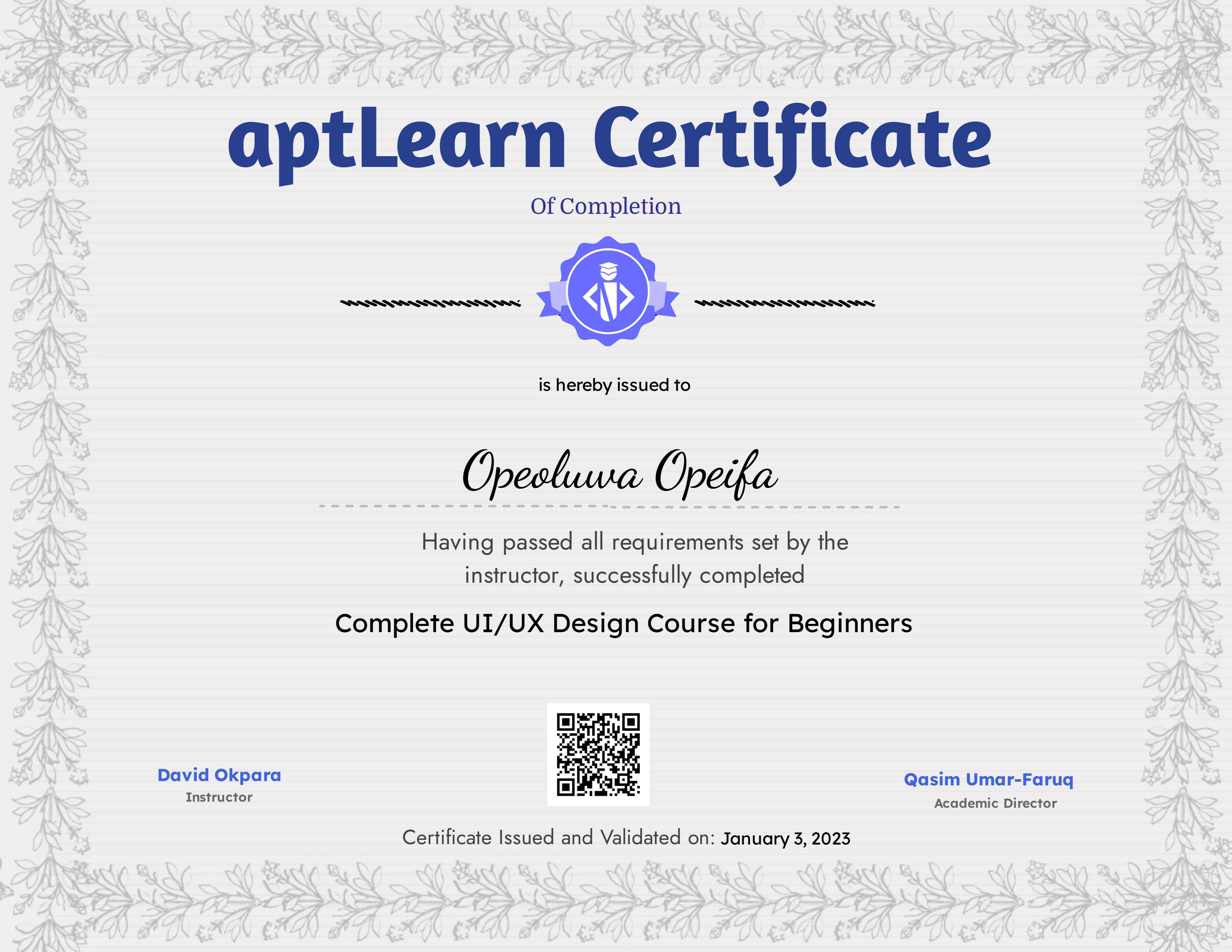 Complete UI/UX Design Course for Beginners