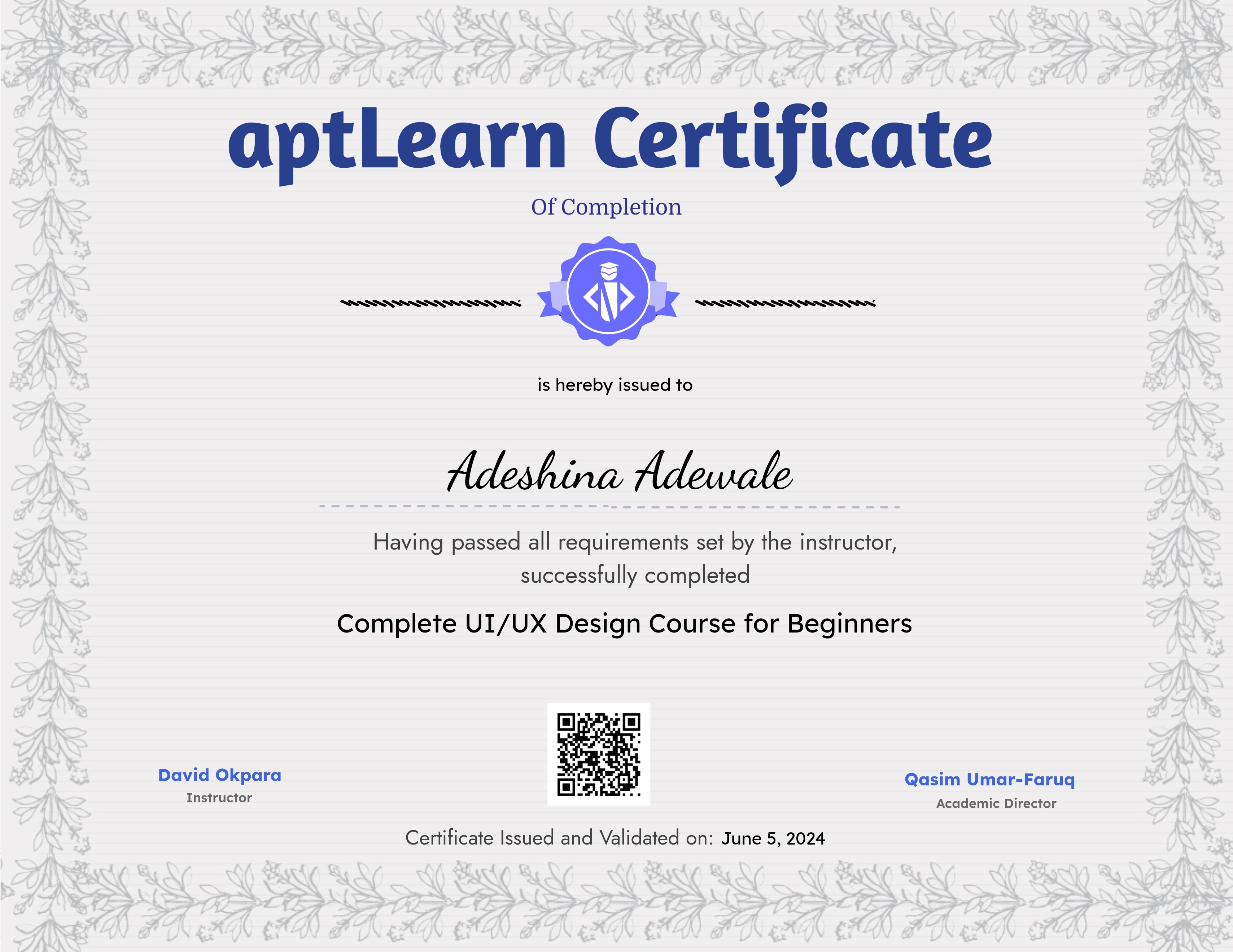 Complete UI/UX Design Course for Beginners